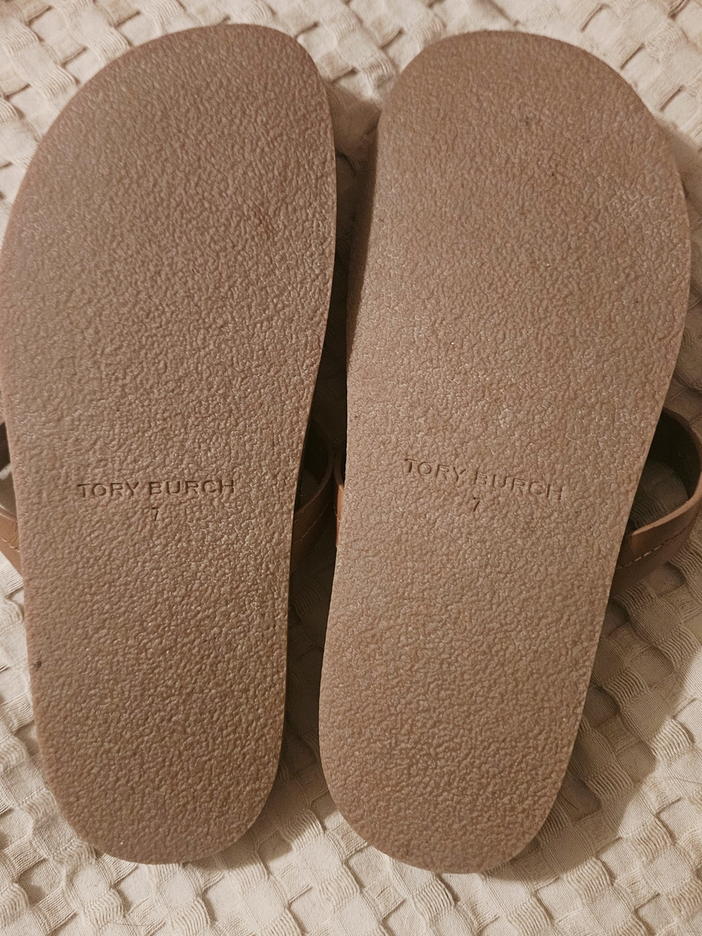 Tory Burch Miller Cloud Brown Sandals - Picture 9 of 10